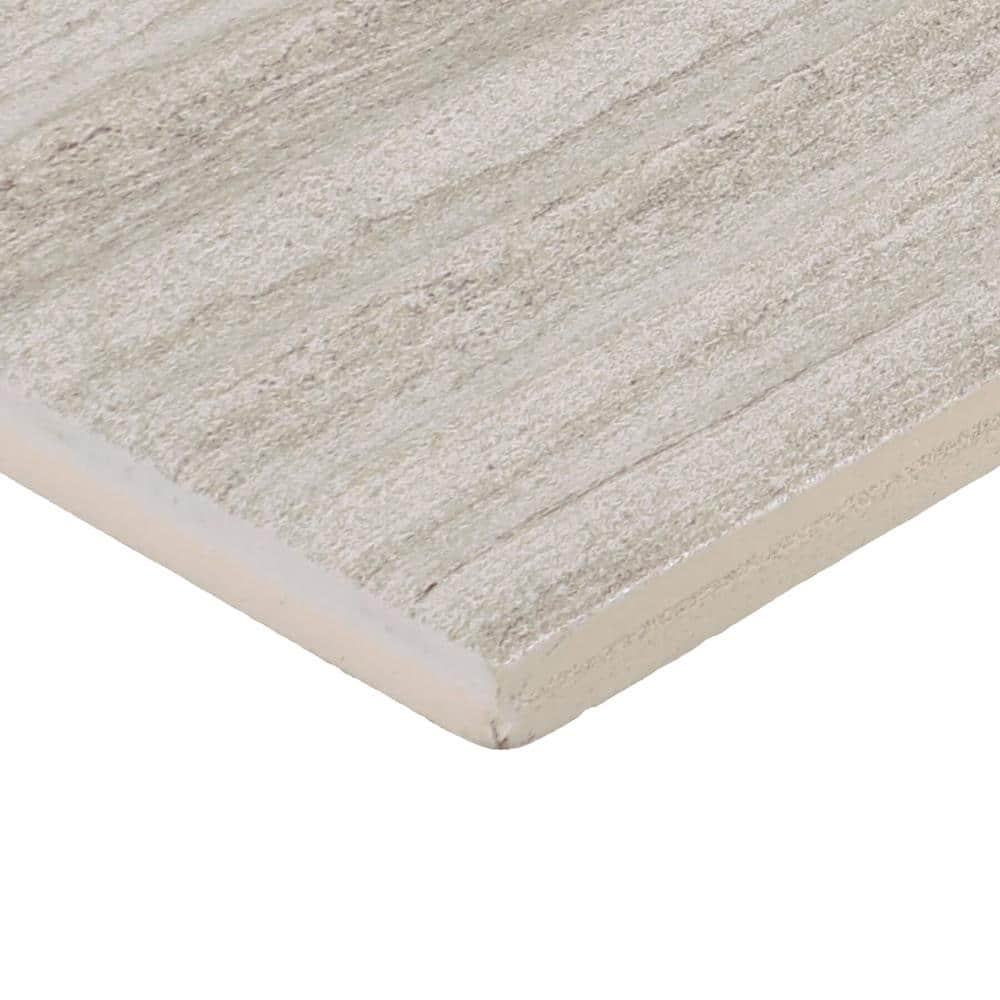 Daltile Articulo Column Grey 6 in. x 18 in. Glazed Ceramic Wavy Wall Tile (11.25 sq. ft./case)