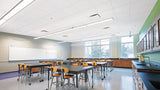 Armstrong Ceilings 24-in x 24-in Cirrus 12-Pack White Textured 15/16-in Drop Acoustic Panel Ceiling Tiles