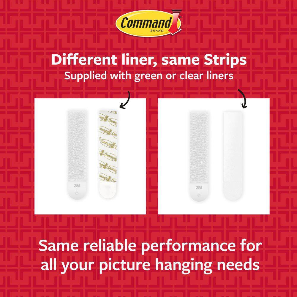 3M Command Medium White Picture Hanging Strips, 12 lb Capacity, 6 Pairs