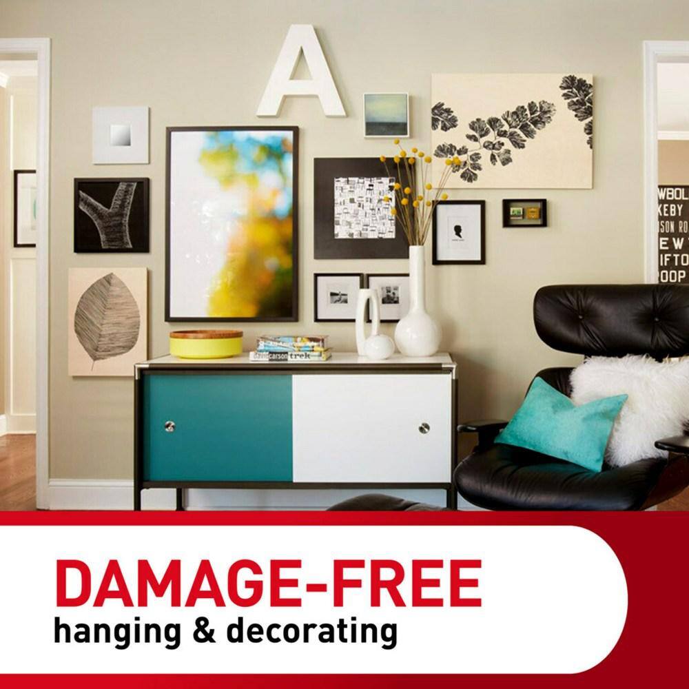 3M Command Small Picture Hanging Strips, Gallery Wall Value Pack, 16 Pairs Hold up to 4 lbs per 4 pairs (17205-16ES)