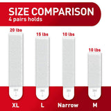 3M Command Small Picture Hanging Strips, Gallery Wall Value Pack, 16 Pairs Hold up to 4 lbs per 4 pairs (17205-16ES)