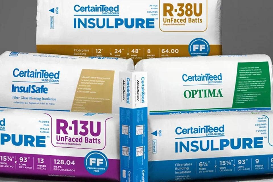 CertainTeed R-11 Unfaced Fiberglass Batt Insulation 24 in x 96 in (256 sq ft)