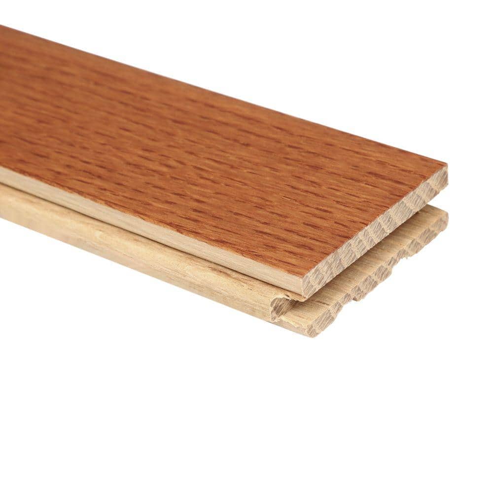 Bruce American Originals Copper Dark Red Oak 3/4 in. T x 2-1/4 in. W Smooth Solid Hardwood Flooring (20 sq.ft./ctn)