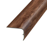 PERFORMANCE ACCESSORIES Copper Vinyl Stair Nose Molding — 1.32 in. Thick x 1.88 in. Wide x 78.7 in. Length