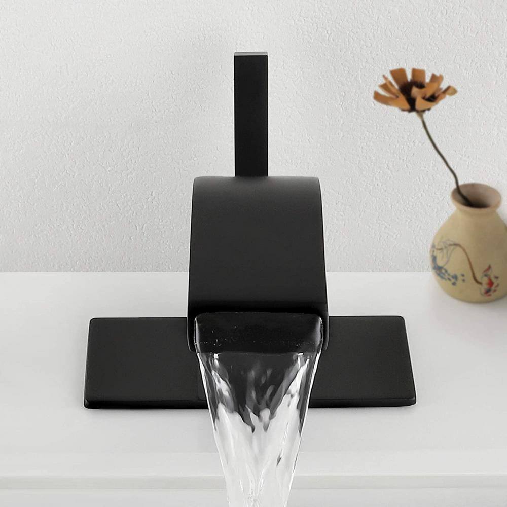 Modern Copper Double Handle Bathroom Sink Faucet - CUPC Certified