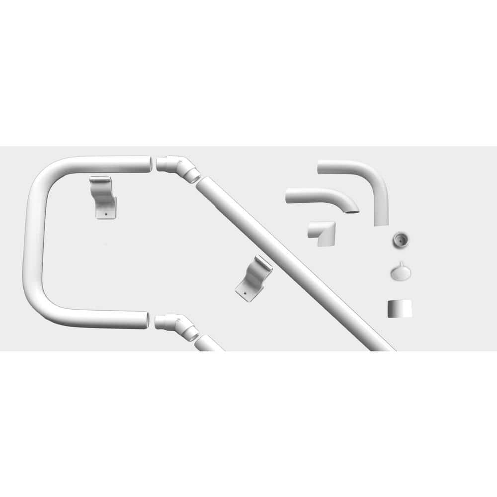 EZ Handrail Copper Vein Aluminum Hand Rail End Loop