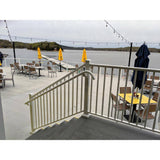 EZ Handrail Copper Vein Aluminum 90 Degree Radius Hand Rail Elbow