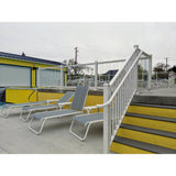 EZ Handrail Copper Vein Aluminum 90 Degree Radius Hand Rail Elbow