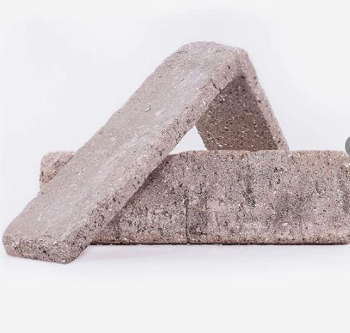 General Shale Providence series corner 25-Pack Carbon 2-1/2-in x 8-in Tumbled Brick Look Wall Corner Tile - Super Arbor