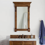 James Martin Vanities Brookfield 26" x 42" Rectangular Bathroom Vanity Mirror in Country Oak