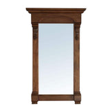James Martin Vanities Brookfield 26" x 42" Rectangular Bathroom Vanity Mirror in Country Oak