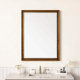 James Martin Vanities Glenbrooke 30" x 40" Rectangular Vanity Mirror in Country Oak