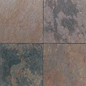 Daltile Natural Stone Collection Mongolian Spring 12 in. x 12 in. Slate Floor and Wall Tile (10 sq. ft. / case)