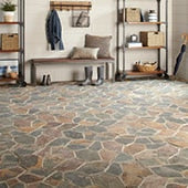 Daltile Natural Stone Collection Mongolian Spring 12 in. x 12 in. Slate Floor and Wall Tile (10 sq. ft. / case)