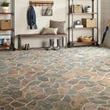 Daltile Natural Stone Collection Mongolian Spring 12 in. x 12 in. Slate Floor and Wall Tile (10 sq. ft. / case)