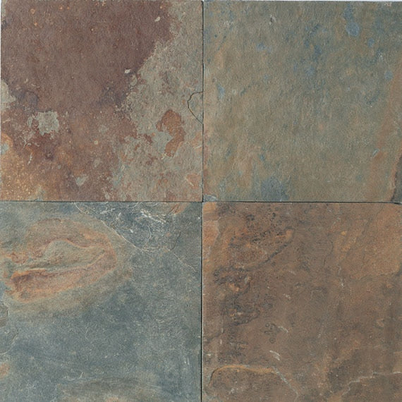 Daltile Natural Stone Collection Mongolian Spring 12 in. x 12 in. Slate Floor and Wall Tile (10 sq. ft. / case)