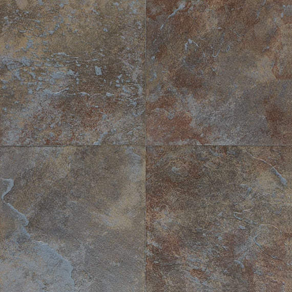 Daltile Continental Slate Tuscan Blue 12 in. x 12 in. Porcelain Floor and Wall Tile (15 sq. ft. / case)