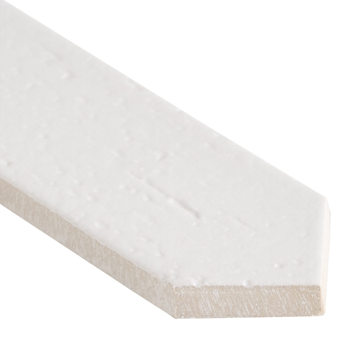Belcrest Picket Blanco 2x8 Glossy Ceramic Wall Tile