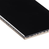 Park Hill Black 4x12 Polished Porcelain Subway Tile