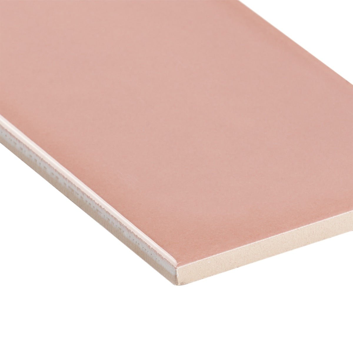 Park Hill Pink Polished Porcelain Subway Tile 4x12