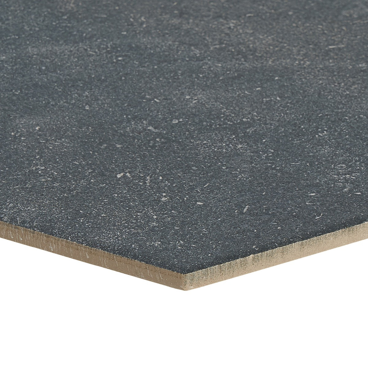 Texstone Antracita Dark Gray 9" Hexagon Matte Porcelain Tile