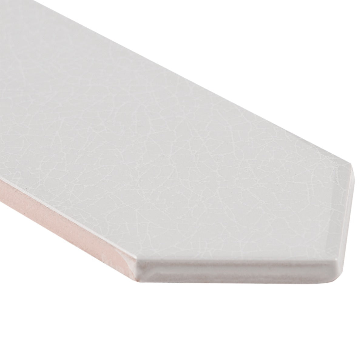 Tehama Crackled Gray 3x12 Polished Ceramic Tile - Lux Tile