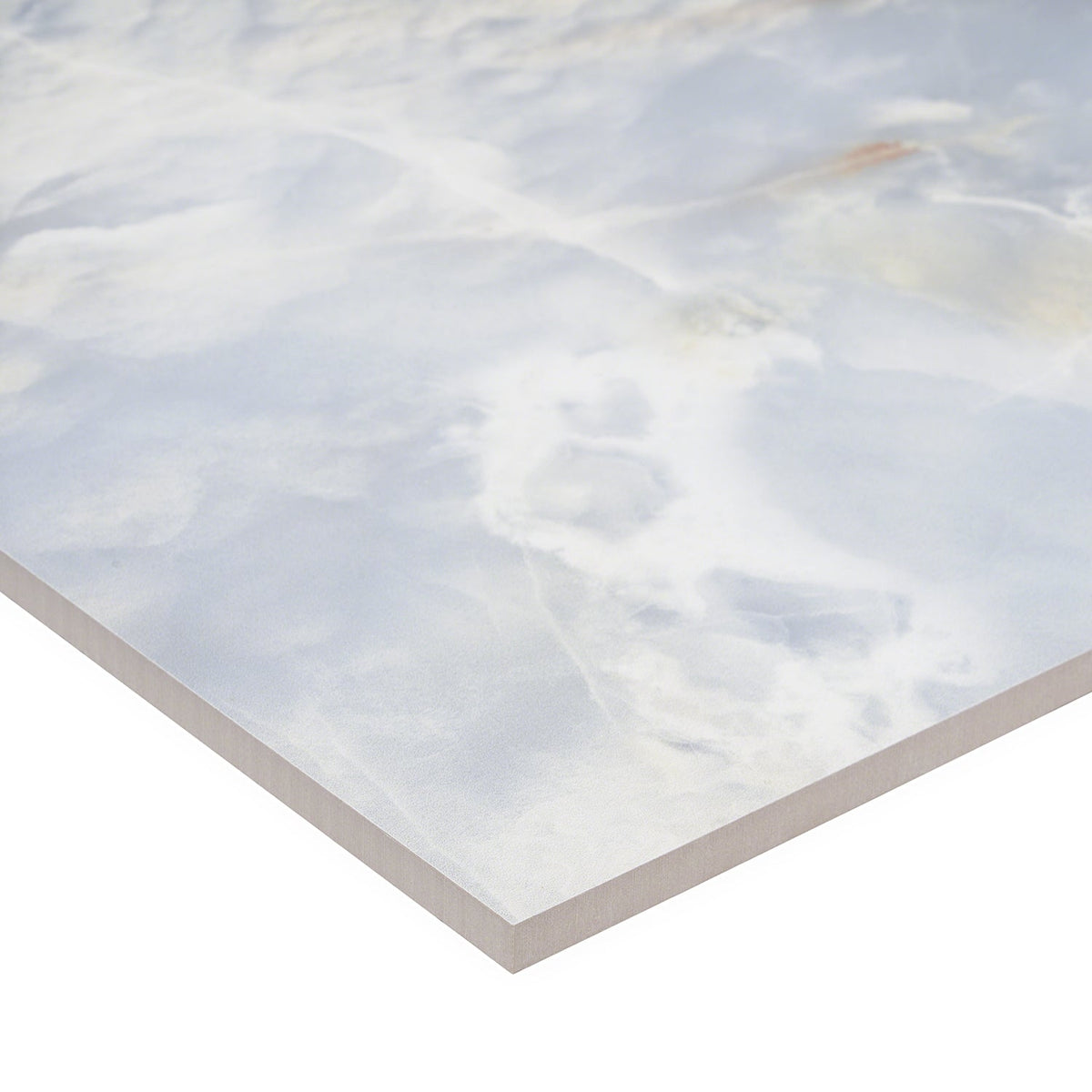 Tilebar Lumina Onyx Caspian Blue 24x24 Polished Porcelain Tile