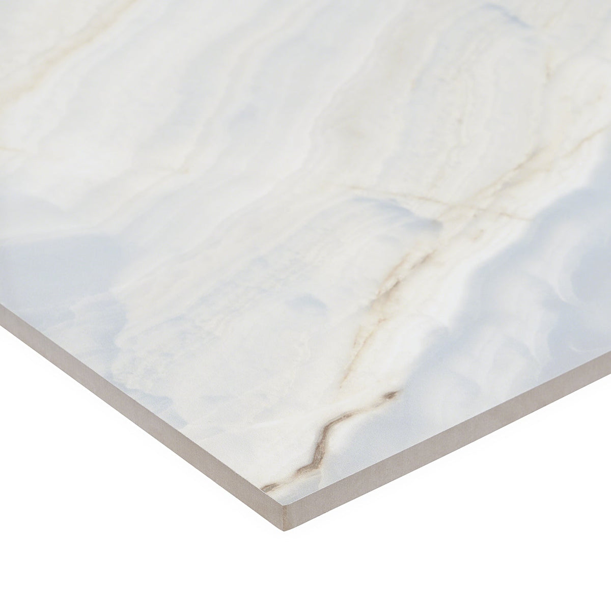 Tilebar Lumina Onyx Blue 24x48 Polished Porcelain Tile