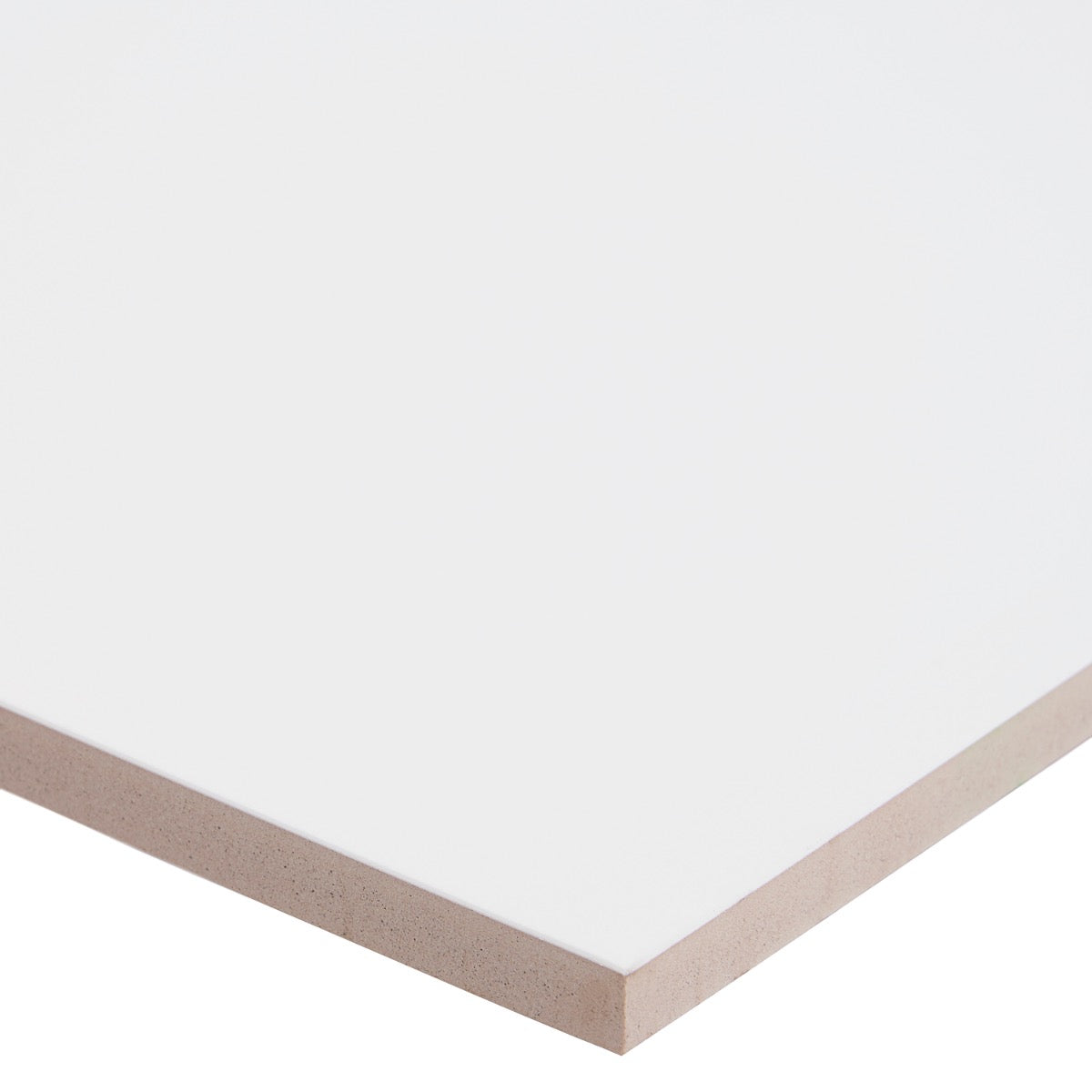 Lux Tile Basic White 12x24 Polished Ceramic Wall Tile