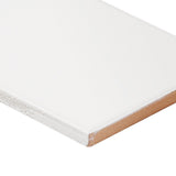 Basic White 3x6 Polished Ceramic Subway Tile for Bathroom and Kitchen Walls