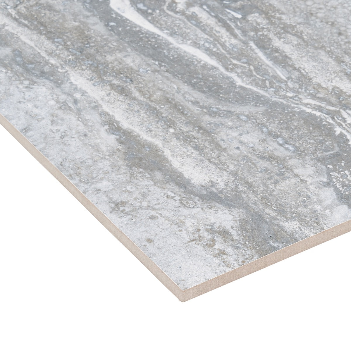 Lux Tile Travertine Sky Blue 12x24 Matte Porcelain Tile