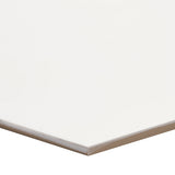 SymetroHex White 10" Matte Porcelain Tile - Lux Tile