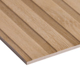 Nobu Ribbon Miel Brown 24x48 Matte Wood Look Porcelain Tile