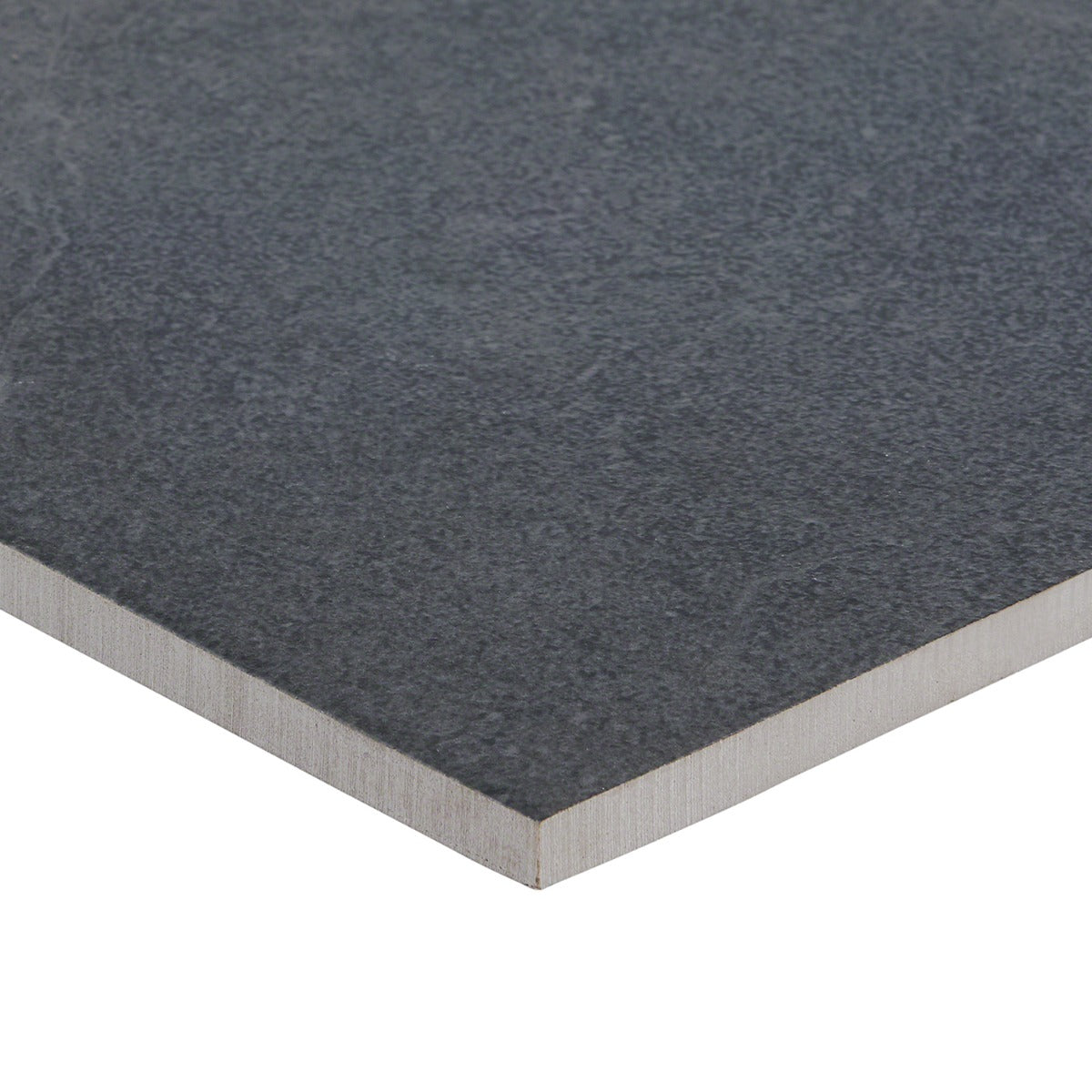 Fordham Nero Black Matte Porcelain Tile 12x24 - Durable Stone Look