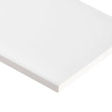 Stacy Garcia Maddox White Matte Ceramic Subway Wall Tile 4x8