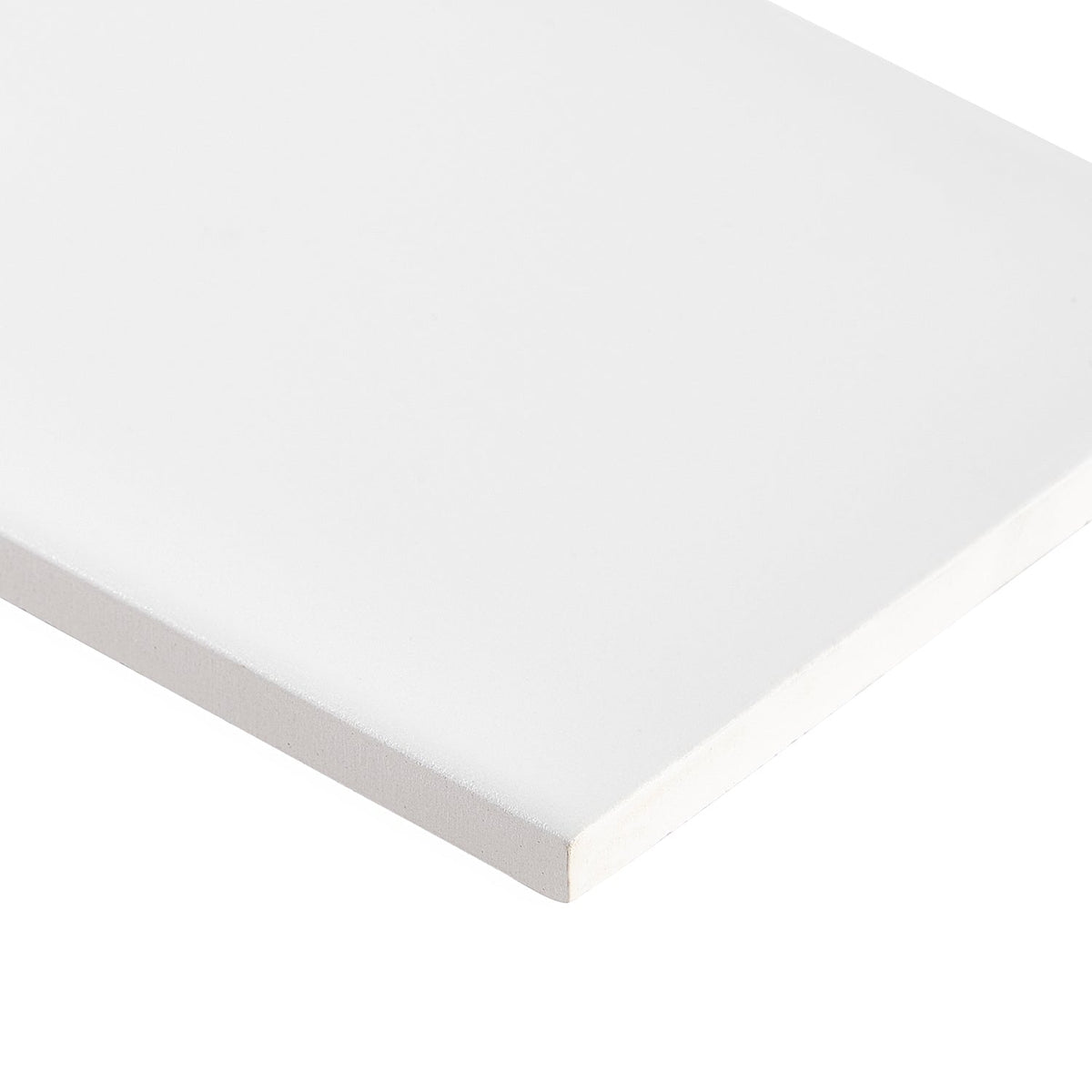 Stacy Garcia Maddox White Matte Ceramic Subway Tile 4x8