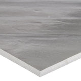 Sculpt Gray Chevron 24x48 Natural Porcelain Tile