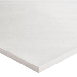 Lux Tile Sculpt White Chevron 24x48 Natural Porcelain Tile