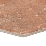 Lux Tile Terra Pompeii Marron 8" Hexagon Matte Porcelain Tile