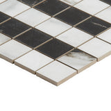 DreamStone Panda White 2x2 Matte Porcelain Mosaic Tile