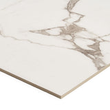 DreamStone Statuario Venato White 24x48 Polished Porcelain Tile