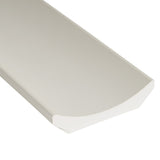 Roller White Fluted Column 4x36 3D Handmade Matte Ceramic Tile