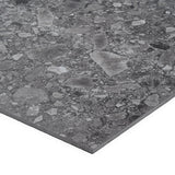 Rizo Charcoal Gray Terrazzo Look Matte Porcelain Tile - 24x24