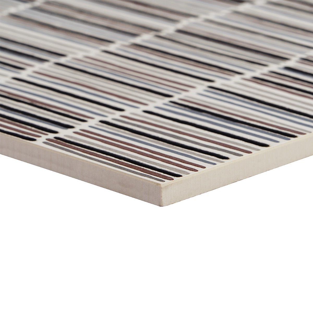 Setana White 12x24 Artisan Decor Porcelain Tile by Lux Tile