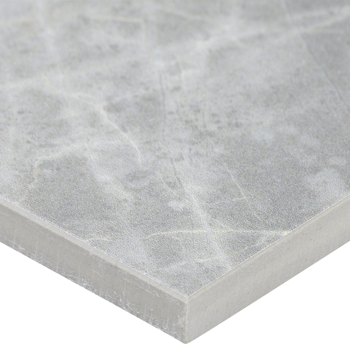 Lux Tile Marble Tech Grigio Imperiale Gray 12x24 Matte Porcelain Tile