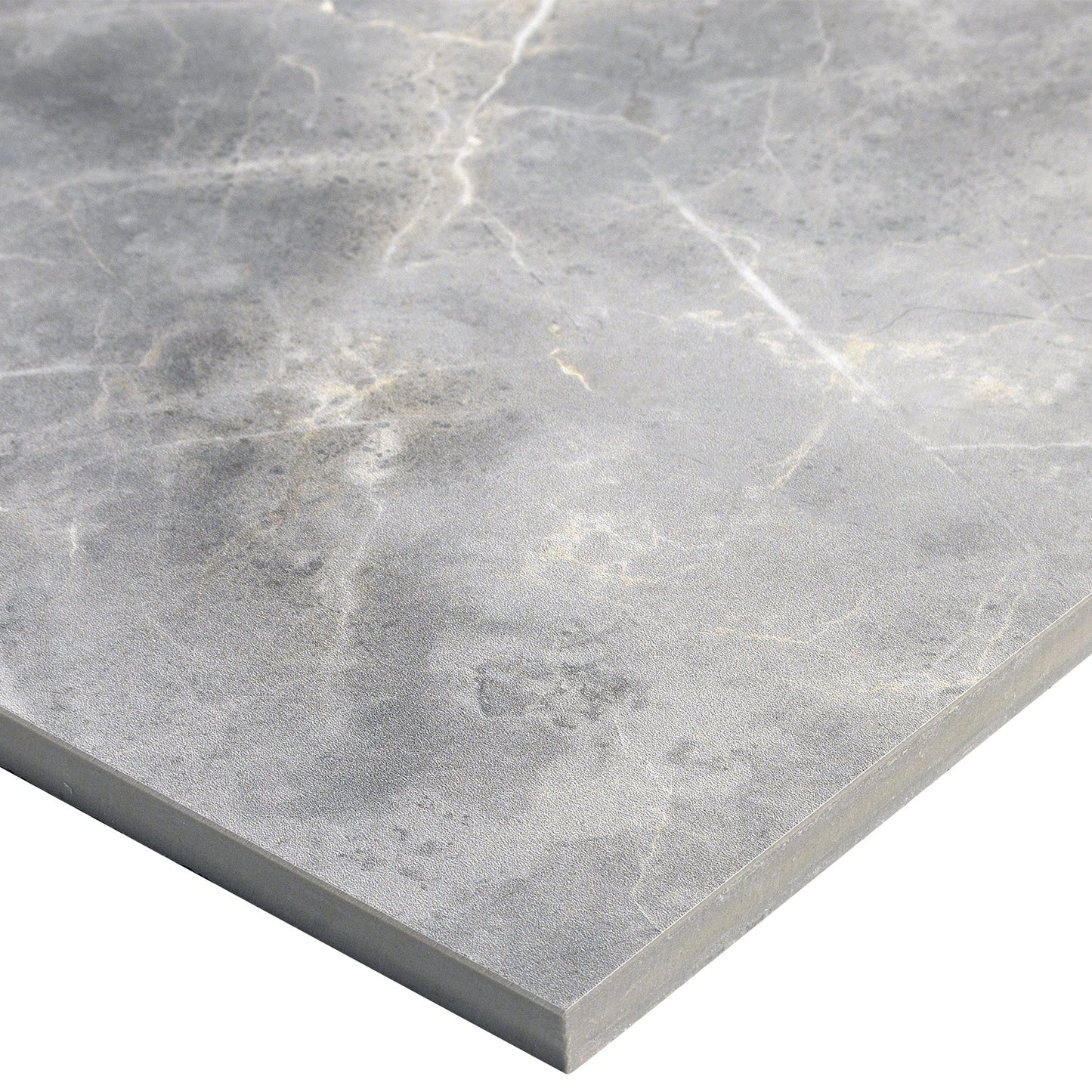 Marble Tech Grigio Imperiale Gray 24x24 Polished Porcelain Tile