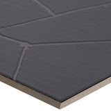 Faber Black 16x32 Matte Porcelain Tile - Lux Tile