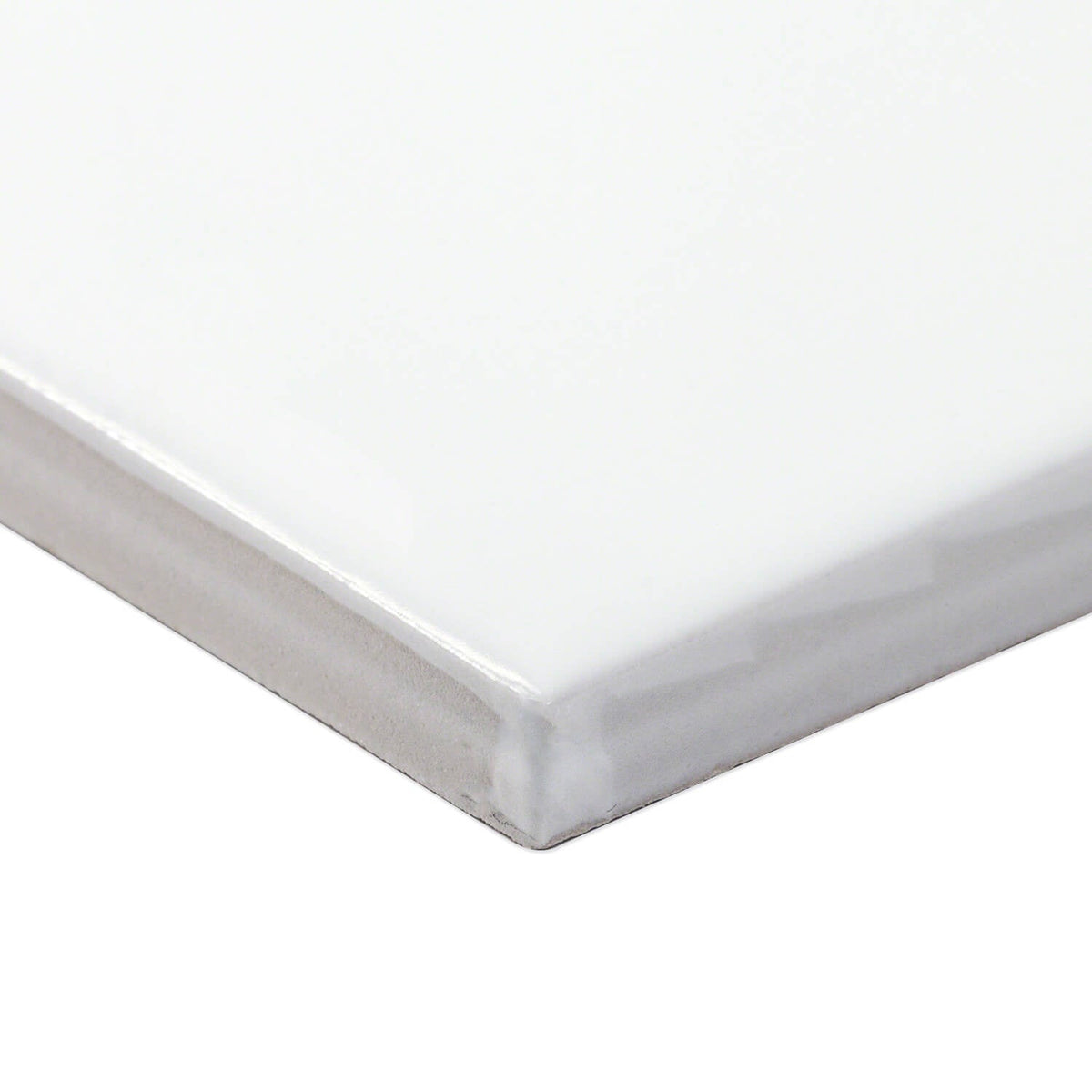 London White 3x9 Matte Ceramic Subway Tile for Walls