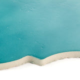 Cavallo Fiji Blue 8x10 Arabesque Glossy Porcelain Tile - Lux Tile
