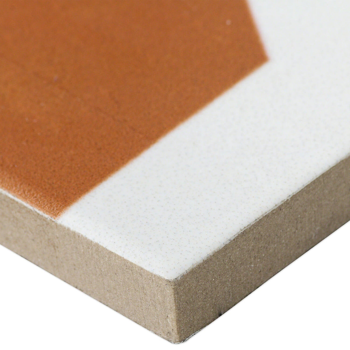 Bella Soumaya Orange 9x9 Matte Porcelain Tile - Lux Tile